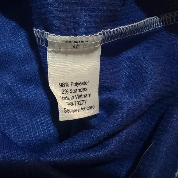 Sonoma Goods For Life Blue Ribbed Henley Pajama Top - Size Medium - Picture 6 of 6